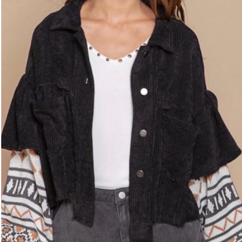 $40 start 286💜💜POL corduroy oversized jacket - Picture 2 of 6